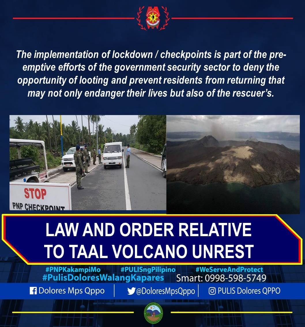DoloresMpsQPPO's tweet photo. #TaalVolcano
#TaalVolcanoUpdate
#PulisMagiting
#ArangkadaCALABARZON https://t.co/kOb0eWUCfw