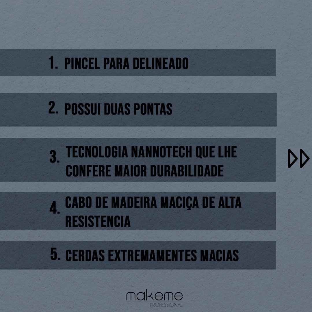 bymakeme's tweet photo. O nosso pincel para delineado é perfeito para o profissional que gosta de diversificar em suas produções, ele possui  dois lados, um reto e outro mais curvado para se adequar a qualquer delineado que você queira fazer! https://t.co/FJliFMVTaN