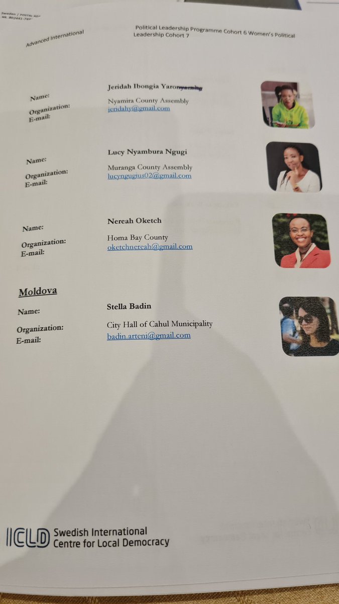 OketchAmondi's tweet photo. Day 1 of the @ICLD_Sweden Women's Political Leadership Workshop. This week we will crown a year of training including presenting strategic issues implemented to bridge gaps in SDGs in our regions.  My colleague Hon Jessica Otieno is here too
@OdmWomen @AfricanLiberals https://t.co/GLaw2a9pj2