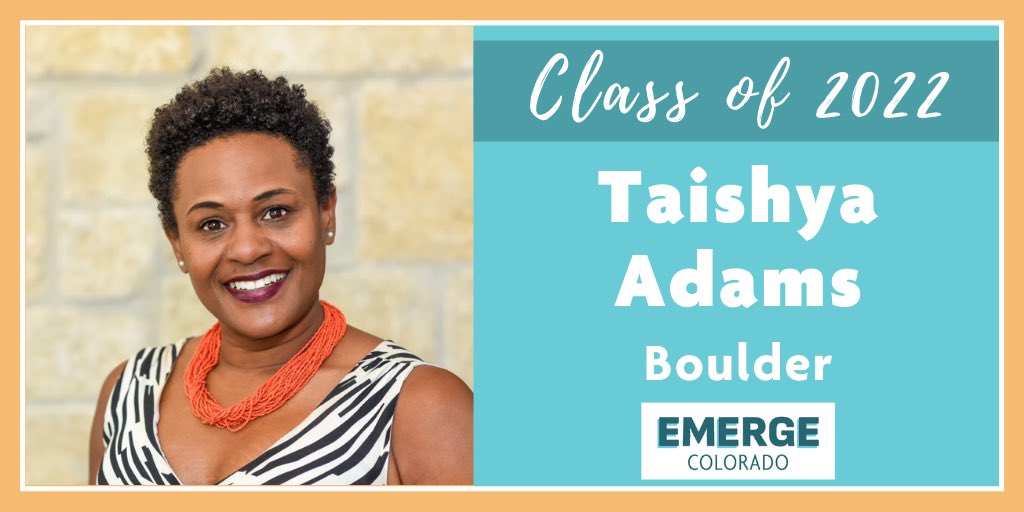 I am thrilled to be accepted into @EmergeColorado’s class of 2022, the only in-depth training program equipping Dem women leaders with the tools we need to run for office. Make a donation towards my tuition today! secure.everyaction.com/-1xzECzfAEGXxX… #EmergeNow