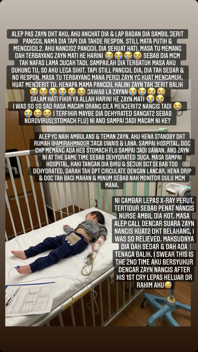 pja_chan's tweet photo. So our not so little family got attacked by stomach flu (except me). The kids starts with muntah2 &amp; then followed by cirit birit even dah berapa hari. And then the climax episode is today (i hope). Tolong la jangan ada episod yg lebih dahsyat dr ni, aku dah tak mampu😭 https://t.co/JqXMkgrtxC