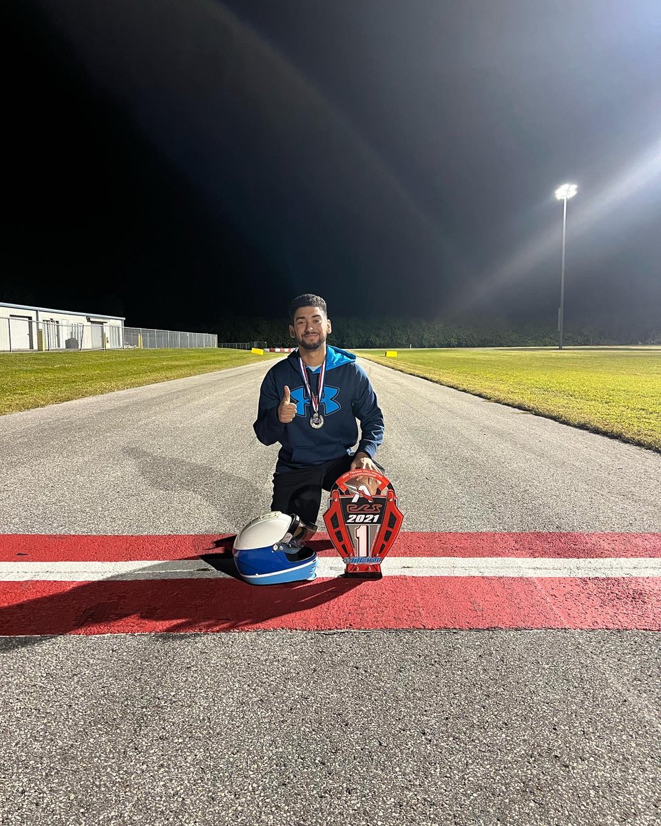 CardeMotorsport's tweet photo. We are your 2021 Tillotson Fall/ Winter Champions!We had a great day yesterday; our driver qualified on Pole, finished 2nd during the pre-final,and 2nd again for the final! We had a strange year;we started with an IAME X30 and transitioned to a Tillotson halfway through the year. https://t.co/SJJOznpjwz
