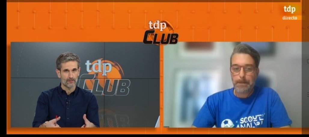 5.º programa donde seguimos hablando de métricas en <a href="/teledeporte/">Teledeporte</a> 
Hoy estuvimos hablando del PPDAp una variante del PPDA a partir del evento de presión de <a href="/StatsBomb/">Hudl Statsbomb</a>