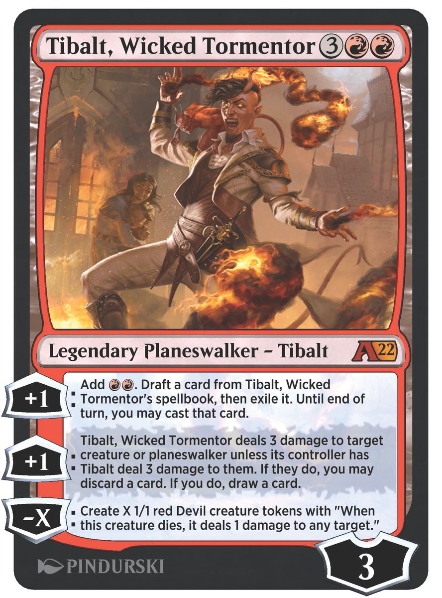 crokeyz's tweet photo. The last card I get to preview today is Tibalt, Wicked Tormentor. A new Tibalt for all his fans out there! Thank you Wizards for these previews. #ad https://t.co/z79Pdr5uUo