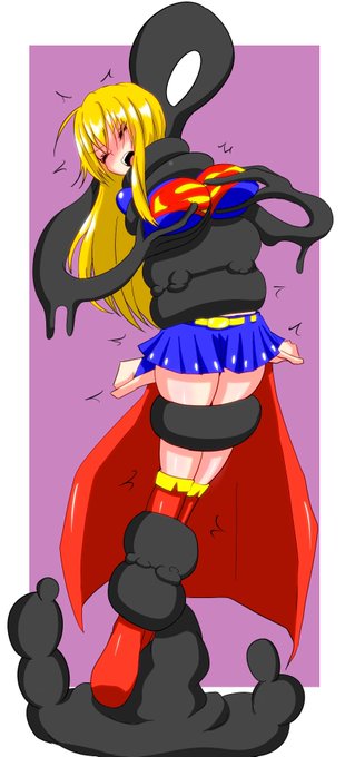 ブラックホールから生まれた生命体と戦うも闇と引力の力に苦戦し闇のエネルギーに染められてしまうシチュです
引力で巻き付かれているのでフルパワーでも自力では抜け出せず、一度染められてしまうとなかなか取れず、立つのもおぼつかなくなるくらい力を失い、太陽エネルギーも遮断されるので厄介です 