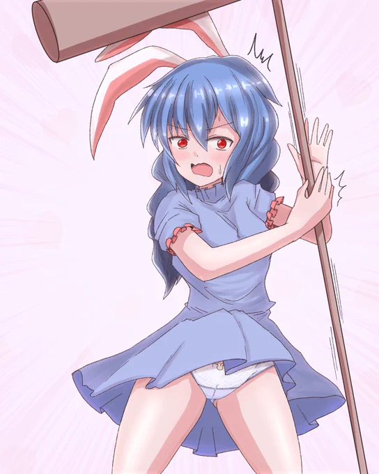 パンツ練習が主目的すぎてシチュエーションが意味不
#東方Project #清蘭 