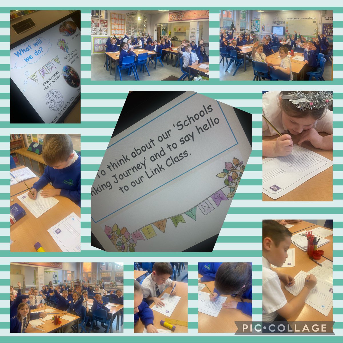 prestolee_1911's tweet photo. Year 4, are excited to be linking with the Y4 class at @MillbrookWigan they have been busy writing a postcards to introduce themselves. #TheLinkingNetwork #SchoolLinking #Diversity https://t.co/3bv4e3nPZu