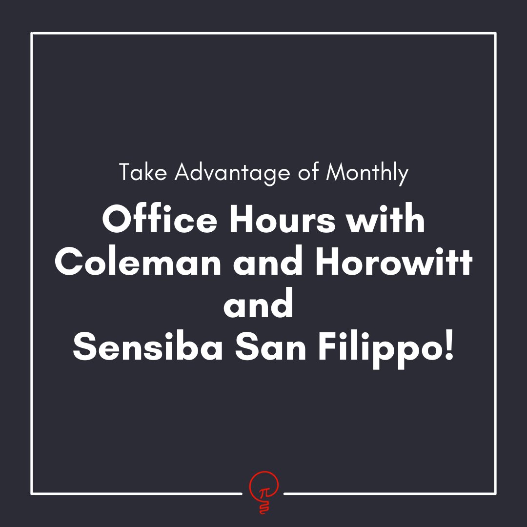 ThePiShopFresno's tweet photo. Active Pi Shop members get one hour free each month for a consult with @ColemanHorowitt and @ssfllp! Become a #PiShop member now! https://t.co/A1NOOTBUSd https://t.co/pFOwnsRlVh