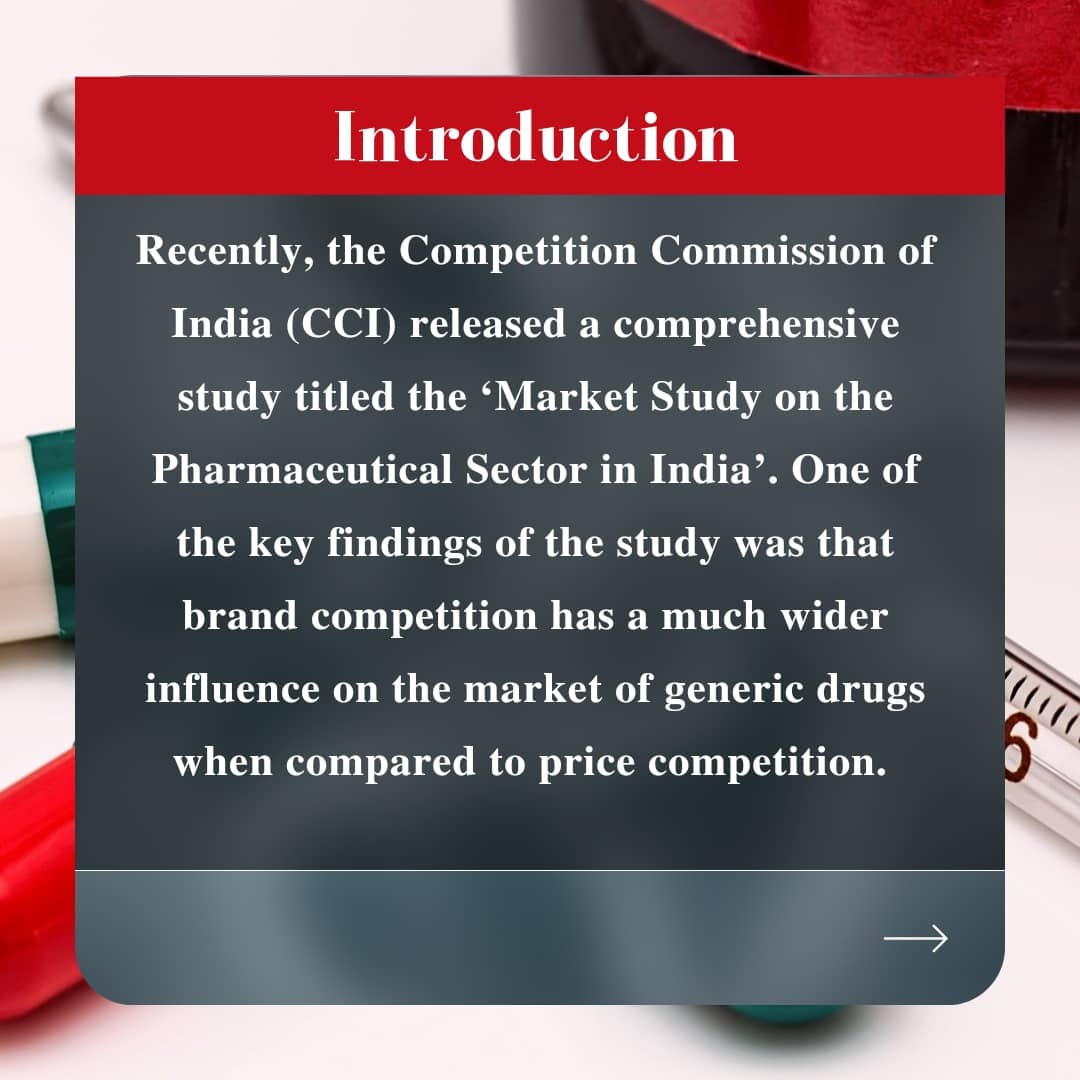 rsrrjournal's tweet photo. Market Study on the Pharmaceutical Sector in India by the CCI || Short Notes
The Competition Commission of India (CCI) has recently released a report titled ‘Market Study on the Pharmaceutical Sector in India'. (1/3)
#Pharmaceutical #cci #rsrr #law https://t.co/vcjhcSl1ks