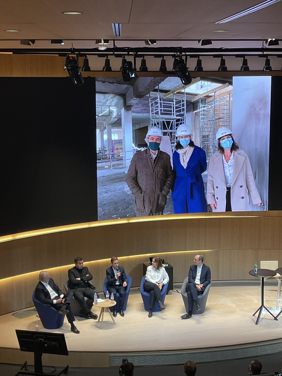 Future4care's tweet photo. Très fiers de réunir cet après-midi nos fondateurs pour revenir sur la genèse de #Future4care. Un projet multidisciplinaire au service des entrepreneurs en #eSanté. https://t.co/vlP72moJdM
