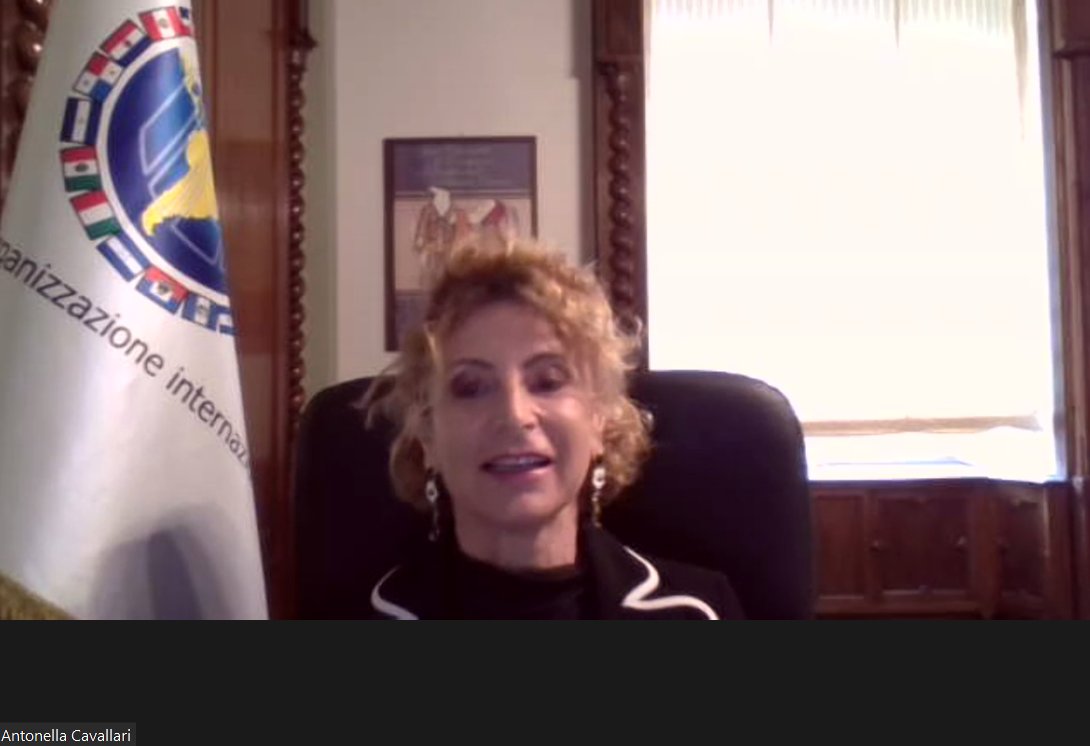 SG Cavallari participa en la reunión de alto nivel de @OECD_Centre: #IILA y #OECD colaboran para determinar estrategias de recuperación post #covid19 en la región latinoamericana. Fundamental fomentar los lazos con instituciones involucradas en el #desarrollo economico y social!