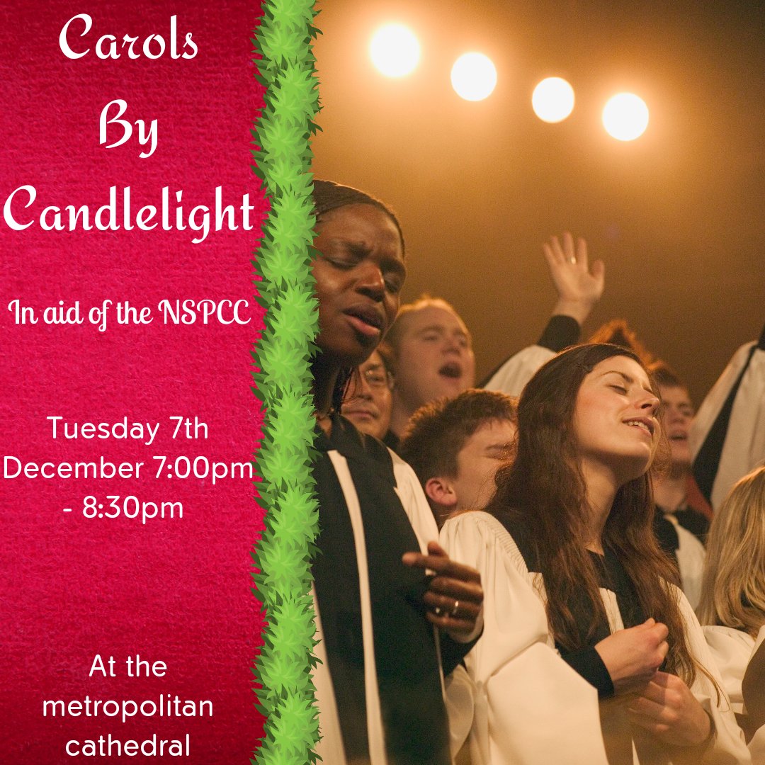 LiverpoolStart's tweet photo. The metropolitan cathedral are doing carols by candlelight where you can get closer to the spirit of Christmas whilst supporting the NSPCC and the work they do!

#nspcc #christmas #christmascarols #funthroughcharity #start #metropolitan https://t.co/PqOs0vujmc