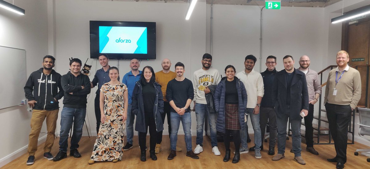 aforzaHQ's tweet photo. Delighted to have hosted the #Salesforce User Group Meeting in #Cardiff last Friday.

A huge thank you to all the speakers and attendees for participating and we hope to see you at our #TotalExperience #Webinar Thursday 9th. Register here: https://t.co/u7CqbpiEVW https://t.co/IPUCceDqMg