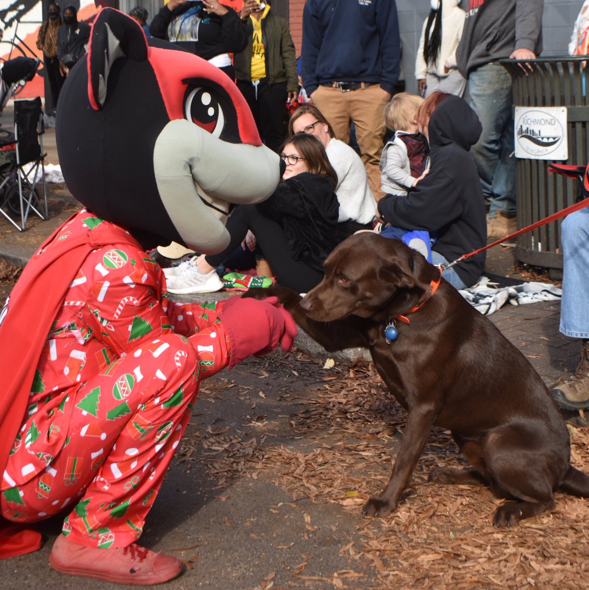 GoSquirrels's tweet photo. Richmond, we love you! ♥️
Some of our favorite snaps from the Christmas Parade on Saturday #rvaproud https://t.co/CDwIfJAkjB