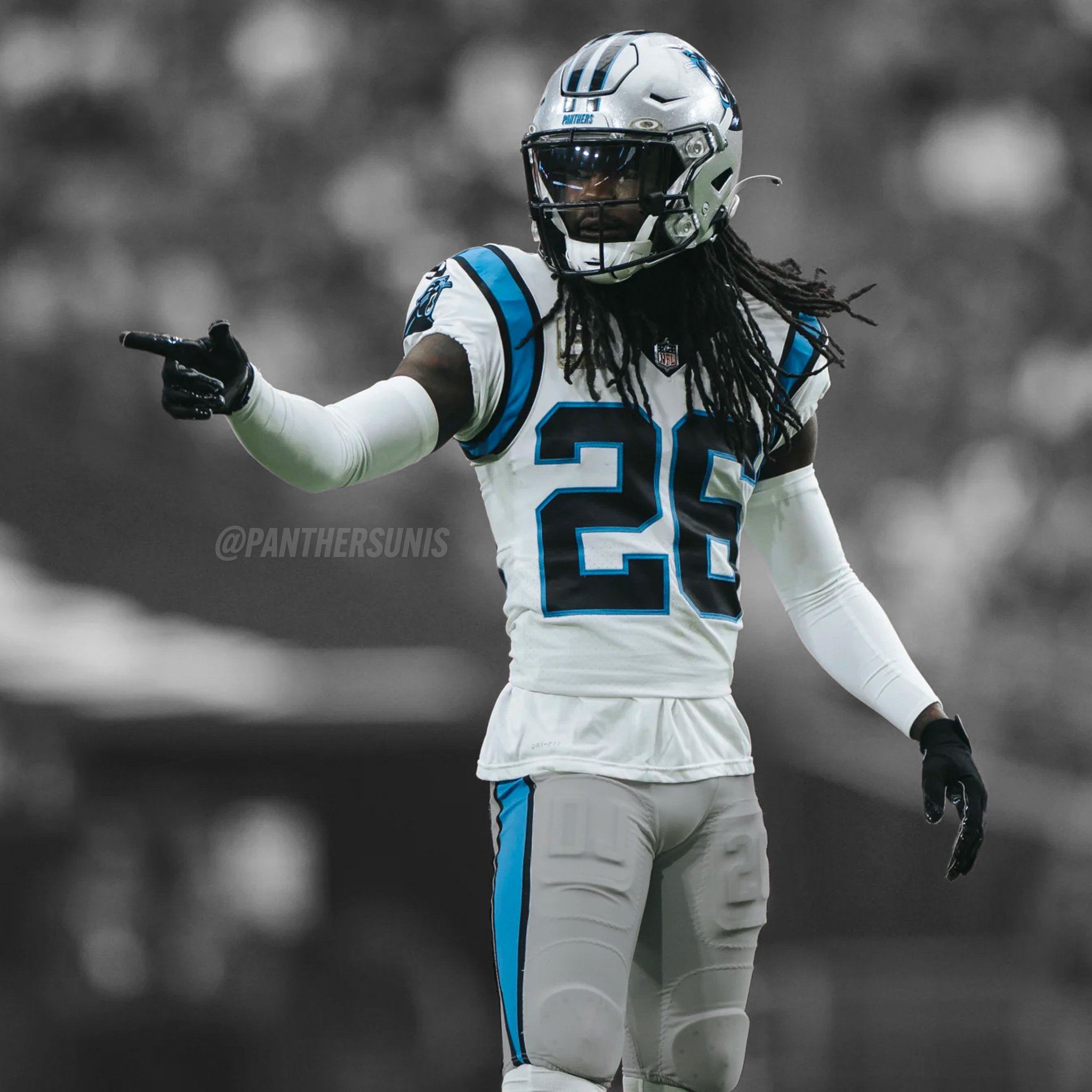 Panthers 2025 white jersey