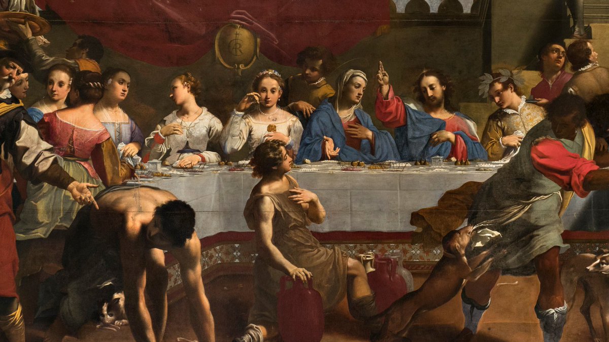 GaEstensi's tweet photo. #operadelmese #2di4
Spostiamoci a Ferrara per ammirare la grandiosità dell'opera di Carlo Bononi, "Nozze di Cana". Si tratta di un tripudio di forme, colori e dettagli, ritratti magistralmente dal pittore ferrarese 🎨
Guarda l'opera sul nostro sito 👉🏻 https://t.co/UkJX4T0zgz https://t.co/YKcvfj3BeS