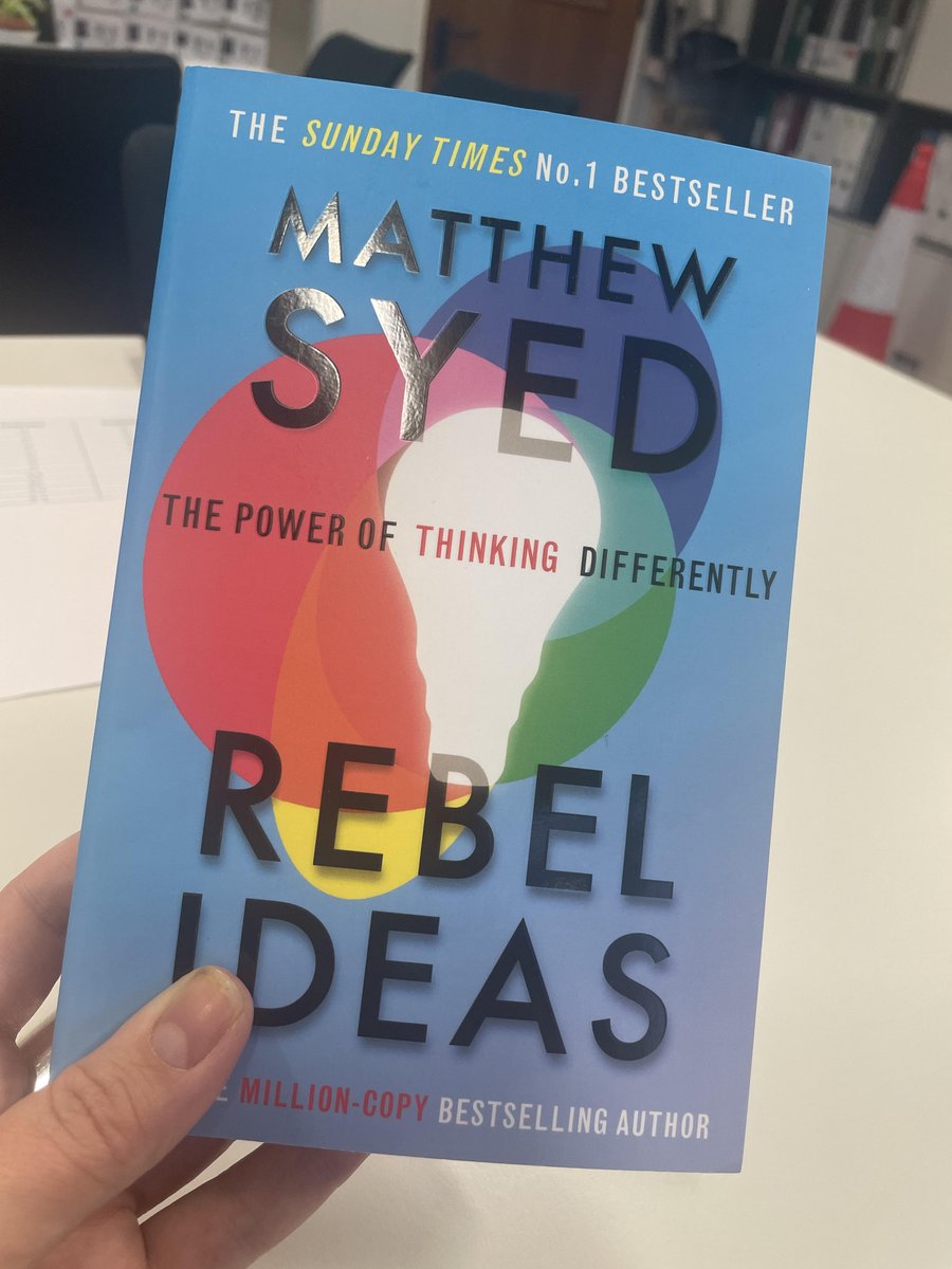 "If your mission is to solve complex problems, diversity is the cornerstone of how well you do it". <a href="/matthewsyed/">Matthew Syed</a> 
Diversity around the table matters. It brings different perspectives &amp; is vital for school improvement. 
What's your perspective? #thinkingdifferently