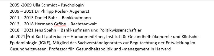 #Lauterbach wird Gesundheitsminister - es besteht noch Hoffnung für die Menschheit.