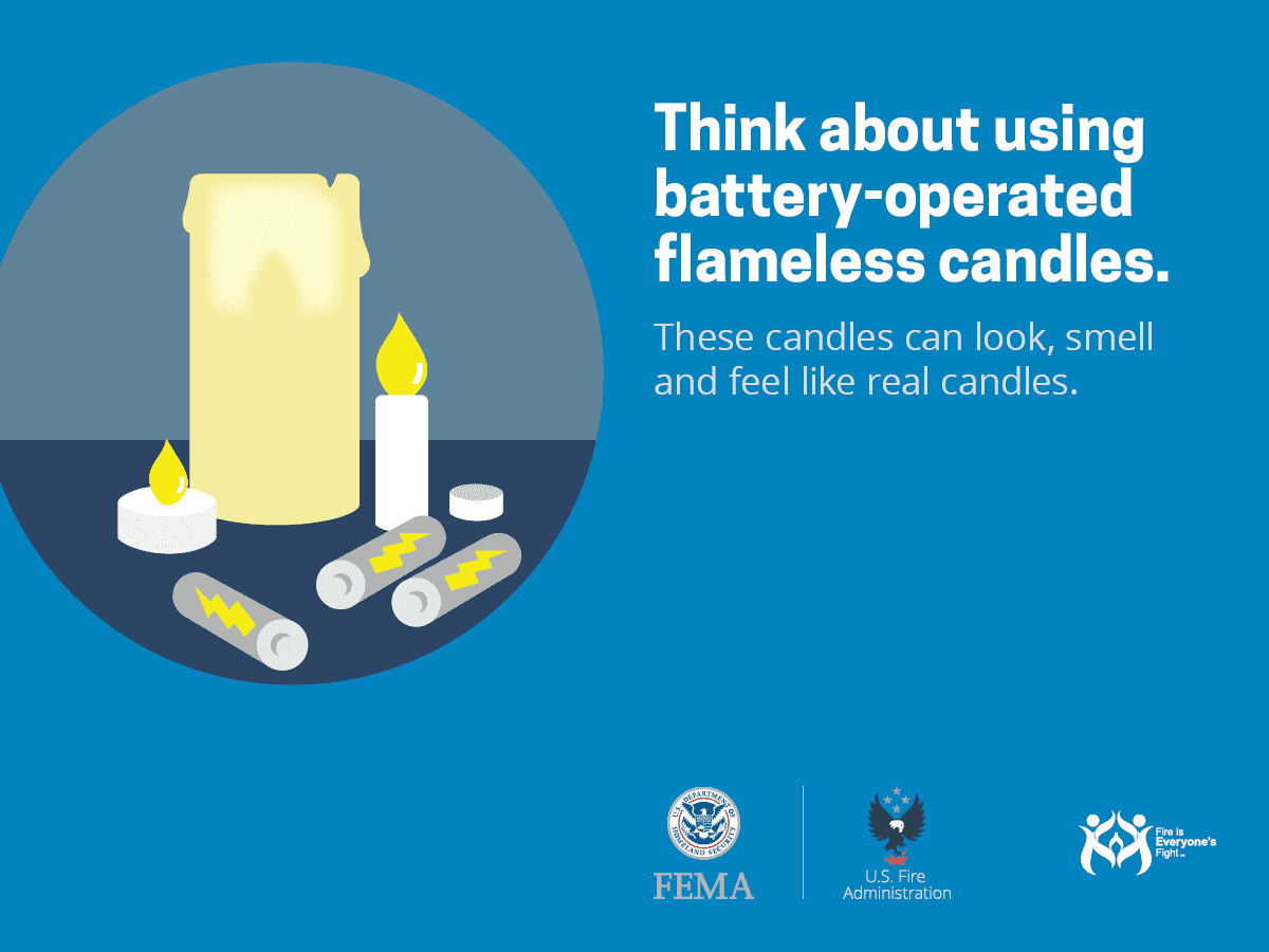 NC_OSFM's tweet photo. Did you know!? The top three days of the year for home candle fires are #Christmas, New Year’s Day, and New Year's Eve. Never leave a burning candle unattended. Consider using battery-operated flameless candles this holiday season.
MORE SAFETY TIPS: https://t.co/Nq8iKAtDBV https://t.co/NgDF7eO8DP