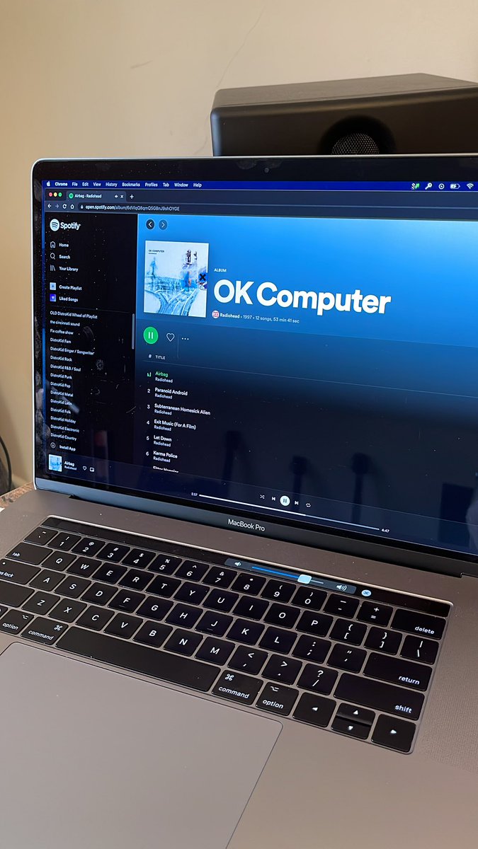 Working my way through the <a href="/radiohead/">Radiohead</a> discography this month while I work. OK Computer was a defining moment for me as it was the first CD I purchased with my own money. Mostly because of the cover art but little did I know what awaited…