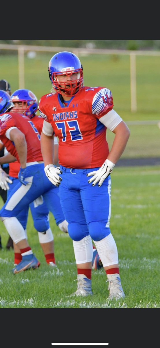 ucifootball's tweet photo. Congratulations to Senior Blayne Daniels for being chosen first team IFCA All State as a Kicker and Sophomore Kolson Clemons for being named to the IFCA Junior All State Offensive Lineman. @UC_Athletics @RandolphEastern @ksclemons72 @BlayneDaniels4 @UCLadyIndians https://t.co/ZPx1BCnEuq