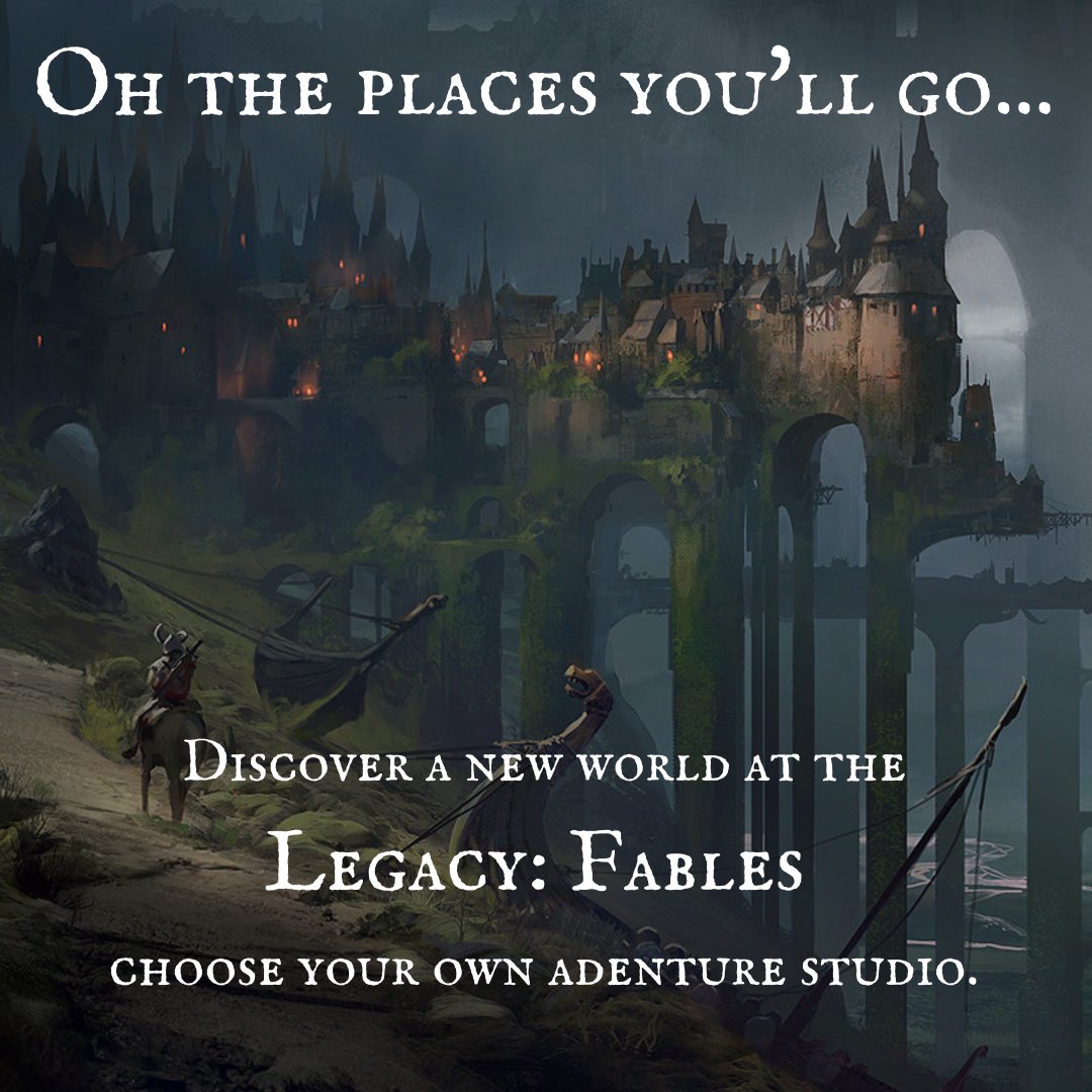 LegacyFables's tweet photo. If you've heard of games like Dungeon &amp; Dragon but don't know where to begin, visit Fables. Our Watchers will take you on an adventure you won't forget���and you don't have to learn any rules! #RPG #Fantasy #Fun #Adventure #DateNight #DnD https://t.co/I5ruo3hgtK