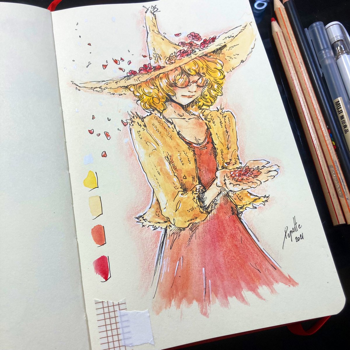 Pepette_art's tweet photo. Practice of the day https://t.co/uO2Ahfta4O