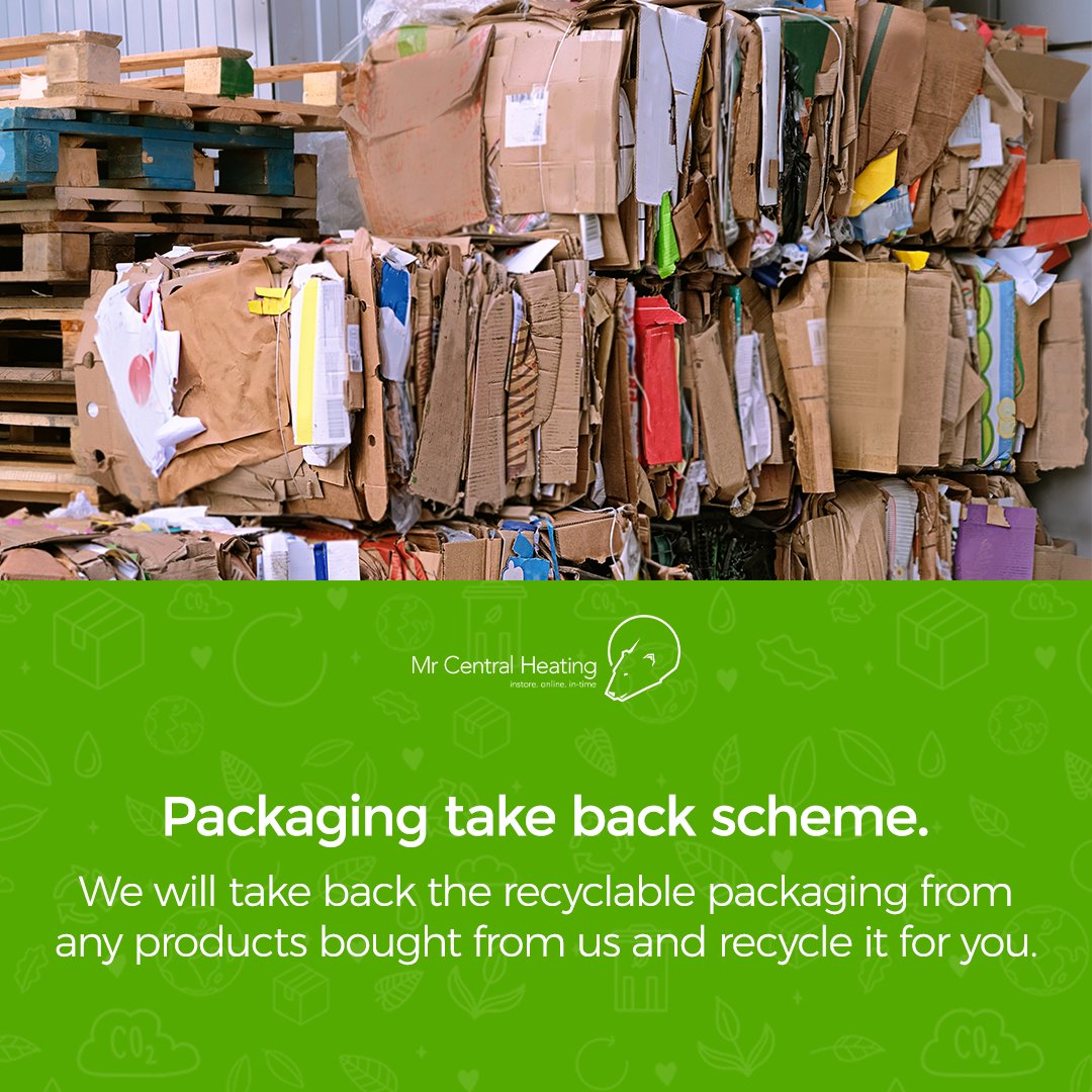 Mr Central Heating on X: Did you know that we now take back any packaging  from your orders to be recycled? Find out more: https://t.co/tCCTavATKh  #MrCentralHeating #PackagingTakeBackScheme #sustainability #BeMoreGreen  #cop26 https://t.co/HWdZBciodC /