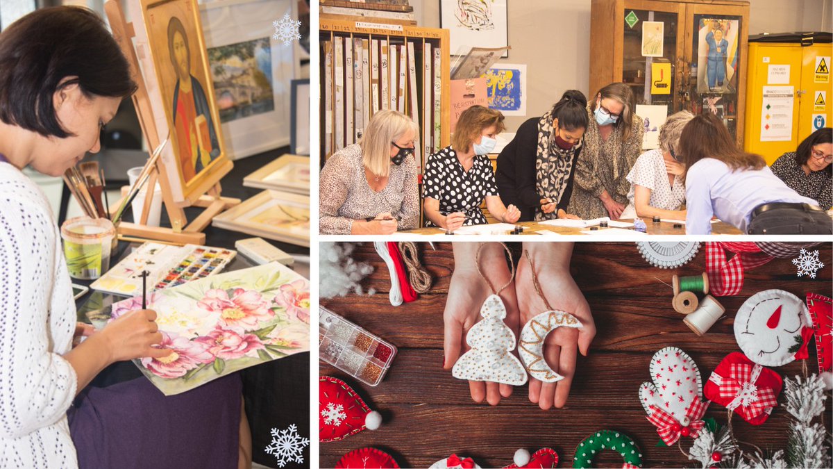Join our Christmas Art &amp; Craft Festival! 

🎄 37 Arts and Craft Stalls selling Handmade items
🎁 Santa's Grotto, A raffle, Mulled Wine
🎨 Festive workshops
🎵 Live Jazz, Cuban Music and a Christmas Choir

Book here bit.ly/3nPNW5t

#ChristmasFair #Event #HandmadeGifts