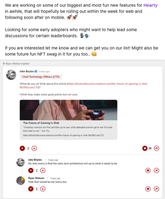 Big changes coming for the way you use and consume @BeHeartyApp ! If you want in to the fun as an early adopter let me know!