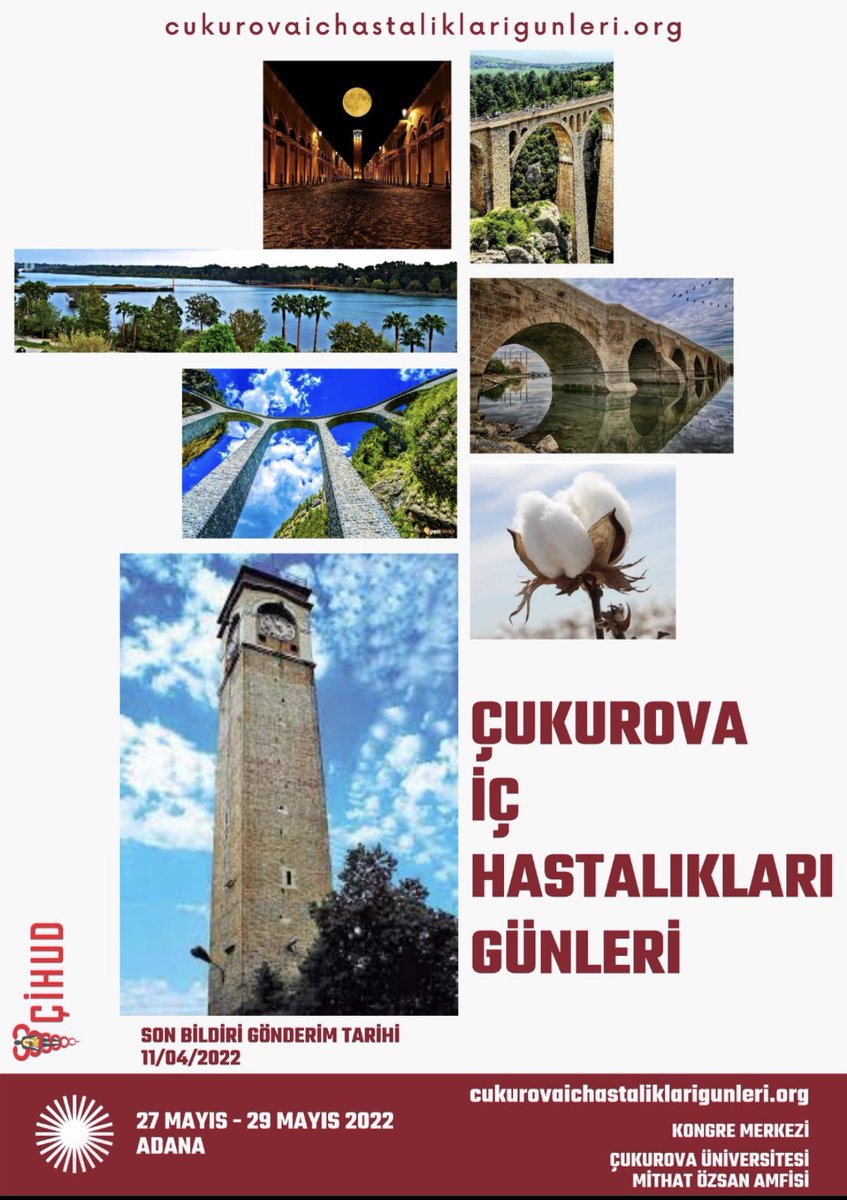 drhilmisumbul's tweet photo. Online bildiri sistemimiz açıldı. Mayısta Adana’ya bekliyoruz. @cihud_01 https://t.co/Y3lOHm2hfC