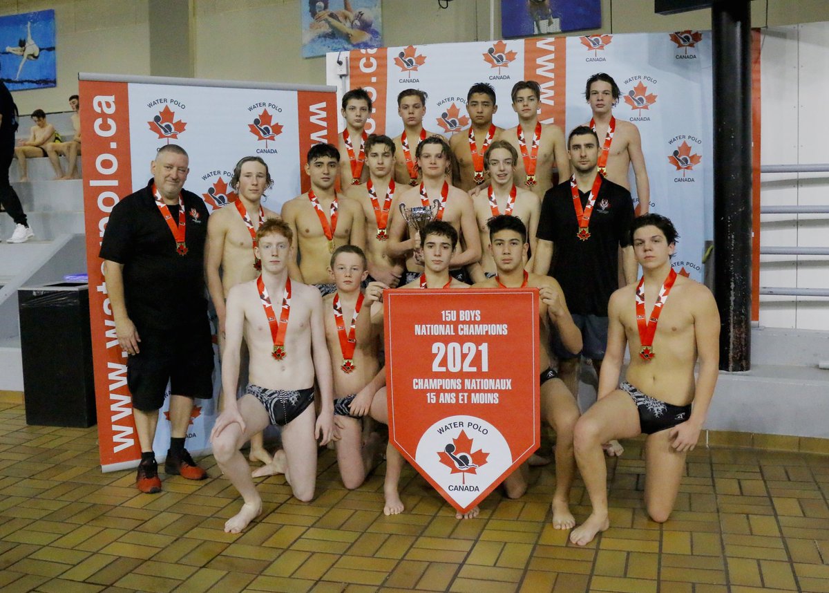 waterpolocanada's tweet photo. 🇨🇦🤽‍♀️🤽‍♂️Fraser Valley  is the  2021 U15 Boys National Champions🥇🥇🥇🏆!

Congratulations!

🇨🇦🤽‍♀️🤽‍♂️Fraser Valley est champion national 2021 chez les U15 🥇🥇🥇🏆!

Félicitations! https://t.co/SUOaqYJiEZ