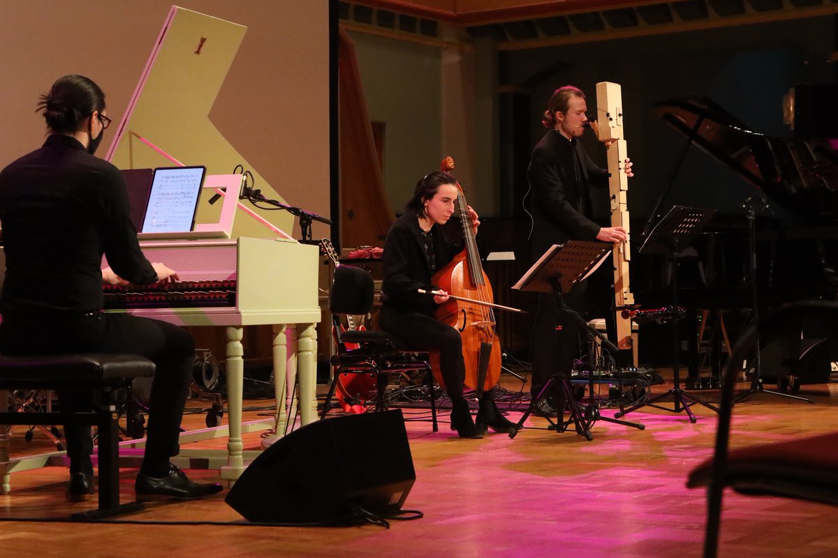 Thank you <a href="/prixdeman/">Prix Annelie de Man</a> &amp; @orgelpark for yesterday - a special day playing at the #PRIX2021 closing concert. Thanks to Clémence Schiltz for joining us, and to Apollonio Maiello for writing «what you are, i once was, what i am, you will become» for <a href="/UglyPugtrio/">Ugly Pug</a> &amp; playing it with us.