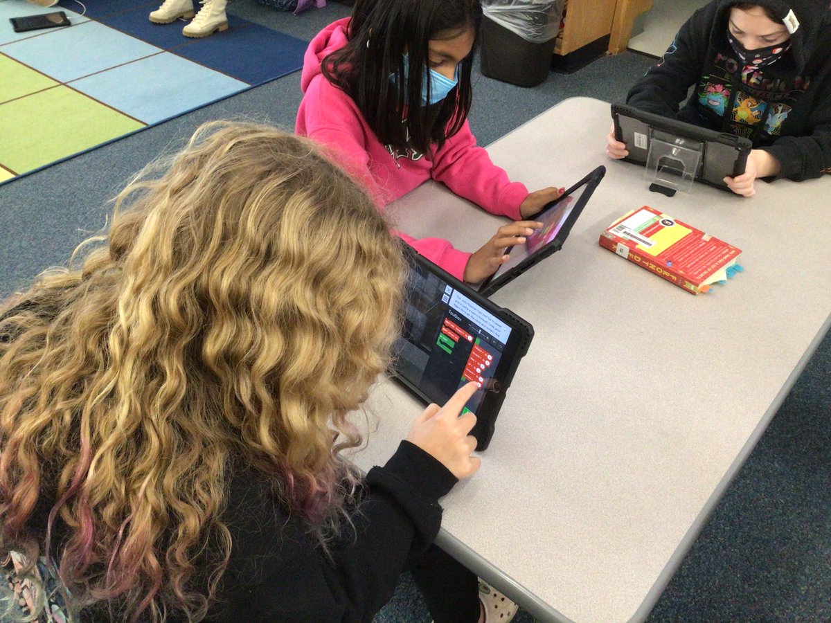 EasternES_Reads's tweet photo. Cloudy with a chance of . . . Chickens?!
Ss wrote code to spawn chickens, create lava towers, and more. One future programmer spawned a million chickens. The Learning Commons erupted into giggles as her screen fill with chickens!
#ekdcodes #wcpscodes #minecraftedu #hourofcode2021 https://t.co/2LOlMqfhFf