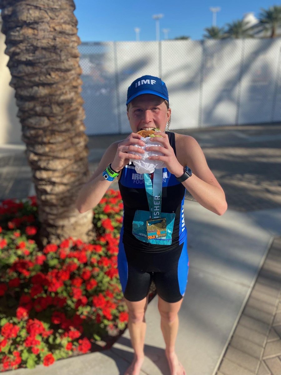 IMF_Foundation's tweet photo. We ❤ #MedalMonday! Congratulations to all of our TEAM IMF Athletes who competed at Trainual IRONMAN 70.3 Indian Wells La Quinta! #RaceForMore #TEAMIMF https://t.co/6MNEOyGzDN