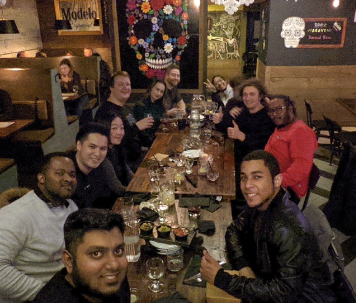 We spent our Friday night celebrating the upcoming holiday season with our team 🎄

We bowled some strikes (and gutterballs) at St. Pats Bowling Alley 🎳, then Enjoyed some Tacos &amp; Tequila at Cojones 🌮 

Great to get everyone together before the busy holiday season! ⛄⛄