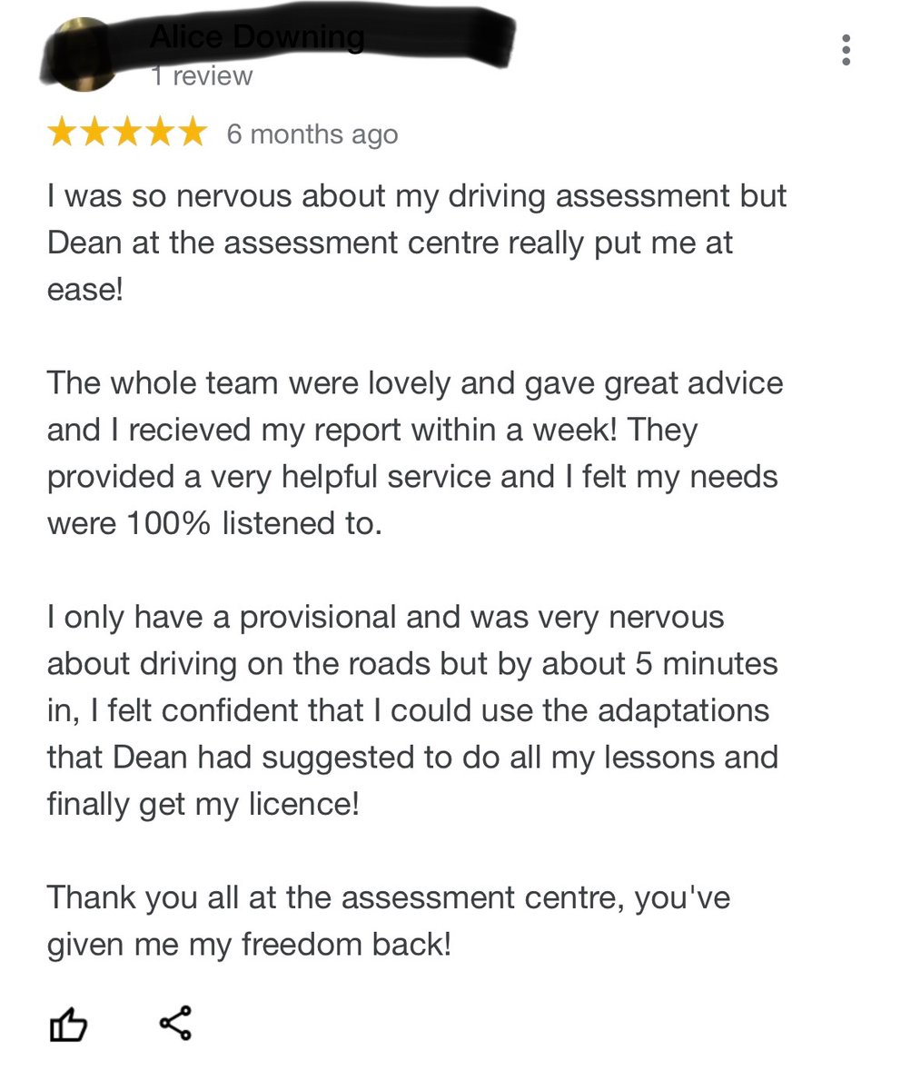 WalesMobilityDA's tweet photo. Another lovely review: https://t.co/DRwLZvjodt