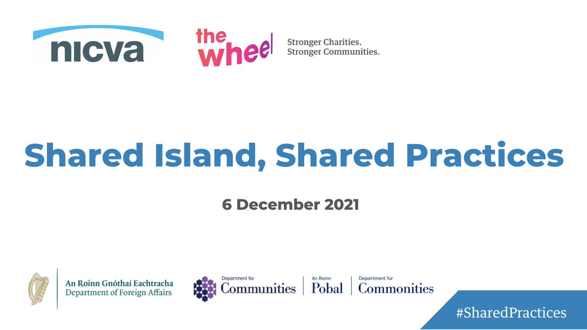 NICVA's tweet photo. Many thanks to all our funders and speakers at this great event this morning. Heartening to see there is an appetite for this work. Keep in touch with @nicva and @The_Wheel_IRL for more information. #SharedPractices https://t.co/mEmLteCfp9