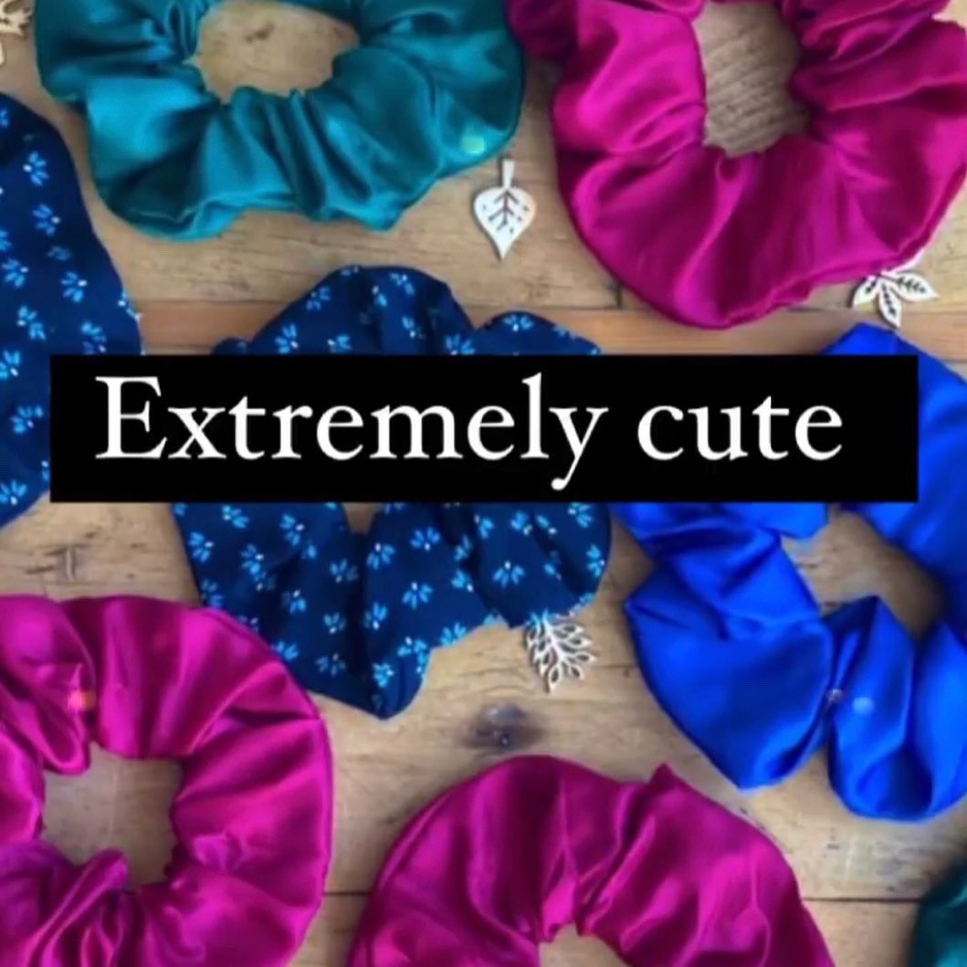 wildbrambling's tweet photo. SCRUNCHIE LOVE ❤️ 

Scrunchies make the best stocking fillers. Small, sustainable, affordable, and extremely cute- what more do you need?! https://t.co/i0Cc4PbQwX