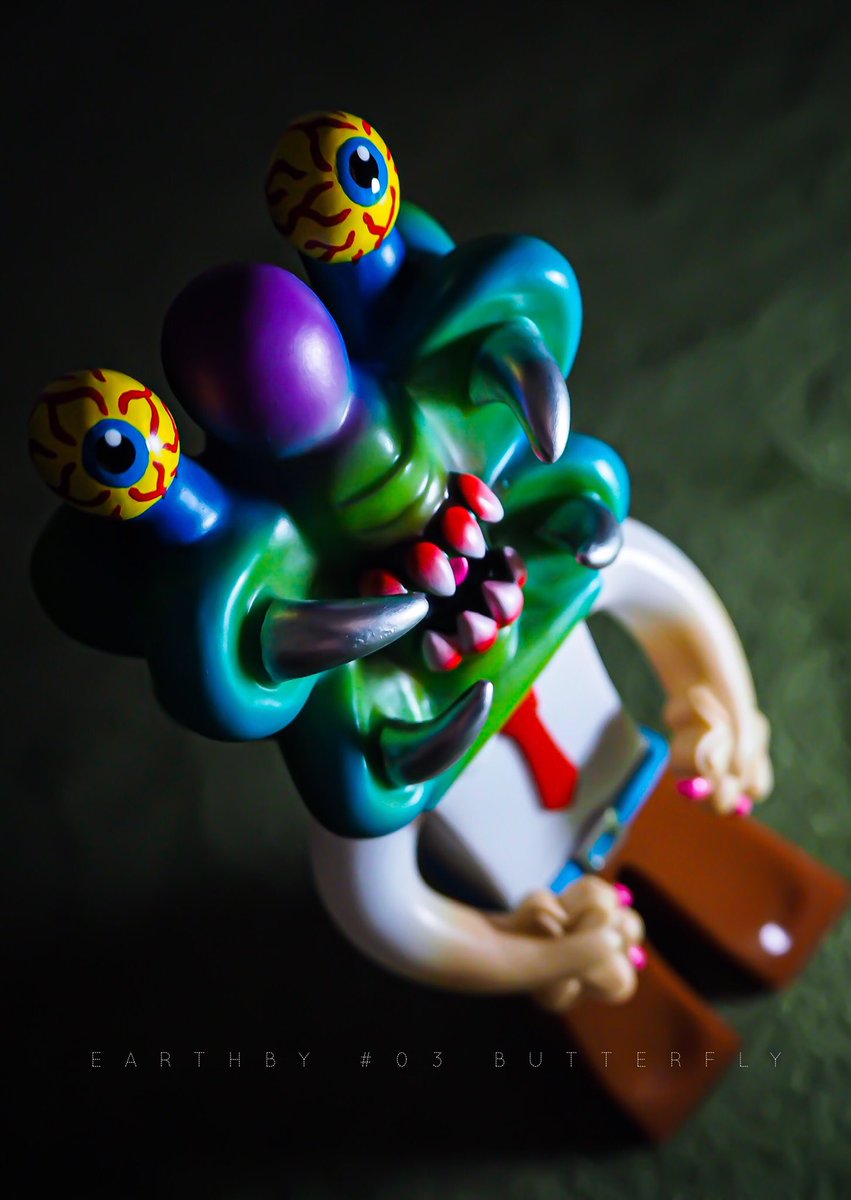 ryuryu20201's tweet photo. 🦋💯🦋
#leeeeeetoy #designertoys #earthby https://t.co/oQL9YpzFHI