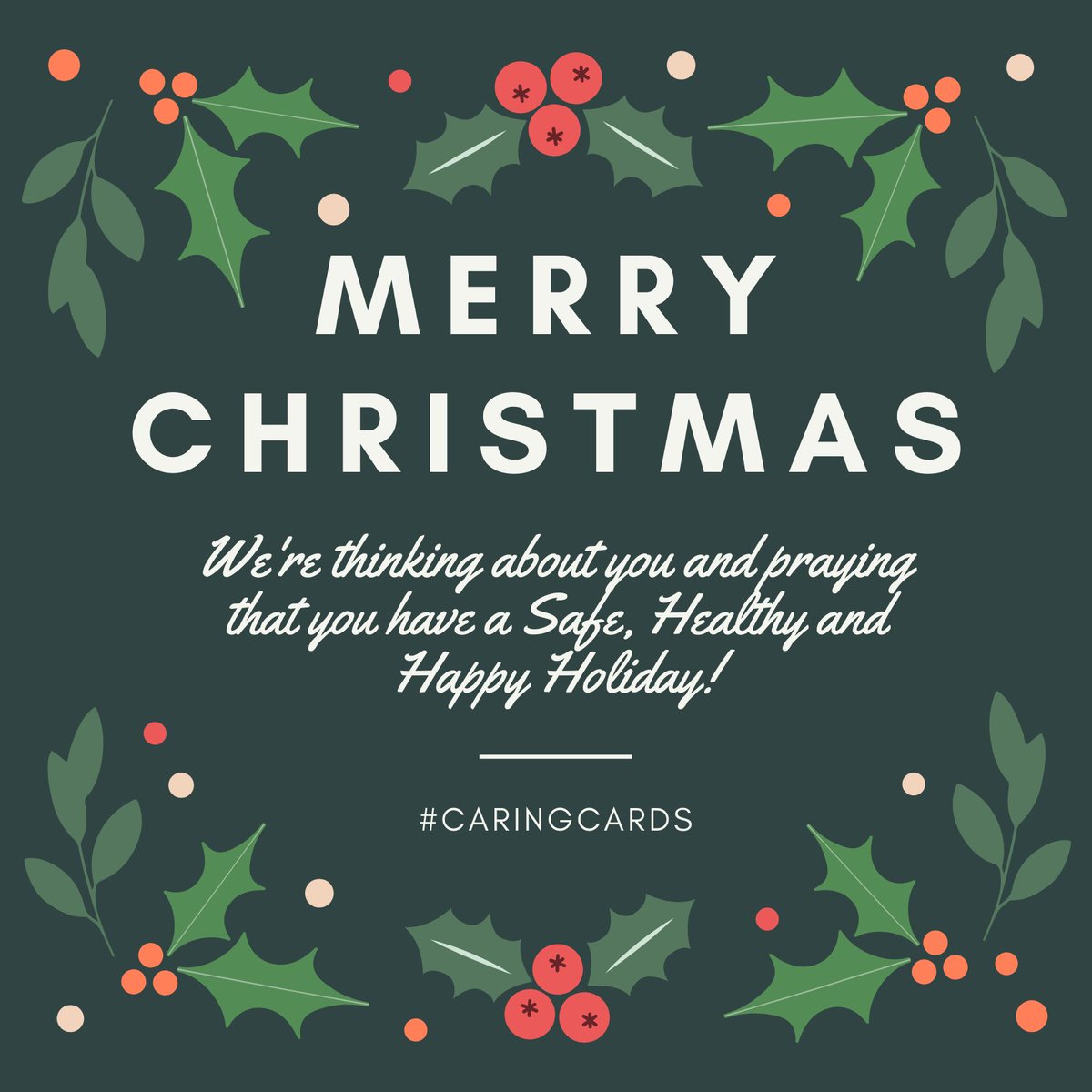 PruittHealth's tweet photo. 💚 ❤️ Are you looking for a way to spread some holiday cheer this year? We'd LOVE for as many people as possible to participate in our #CaringCards initiative! https://t.co/G9dr1G9tVs