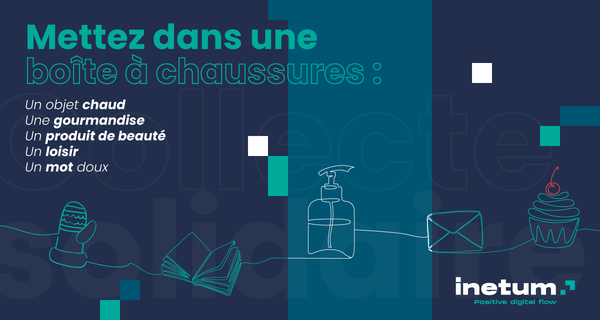 Inetum fait appel à la générosité de ses collaborateurs et organise l’opération «Boîtes de #Noël» en collaboration avec <a href="/SecoursPop/">Secours populaire</a> et des associations locales afin que les populations les plus démunies puissent aussi profiter des fêtes de fin d’année. 
#WeAreInetum #solidarite🎁