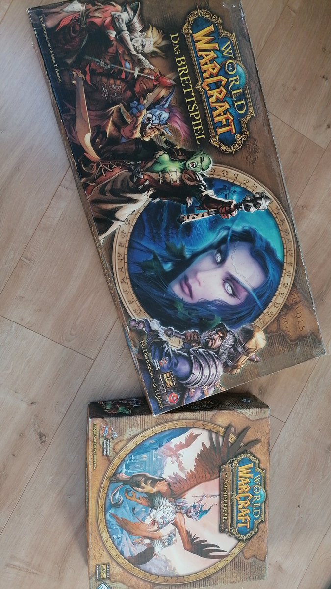 LKrisp's tweet photo. Was ist eigentlich aus den geilen WoW Brettspielen geworden?? Mit dem Remake von Hero Quest kann man doch bestimmt das doch auch wieder aufleben lassen. https://t.co/9hFhRcYJif