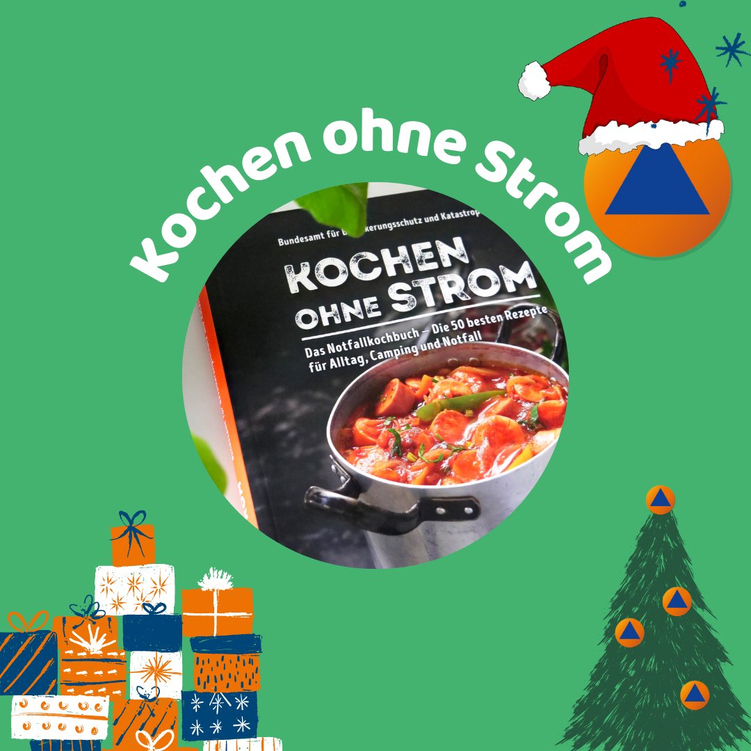 BBK_Bund's tweet photo. 2/4 Viele Tipps und leckere Rezepte finden Sie zum Beispiel in unserem #Notfallkochbuch #KochenOhneStrom! Mehr Infos dazu und wie Sie es bestellen können, finden Sie hier: https://t.co/EWFQz3RtPB https://t.co/npB5POEt1k