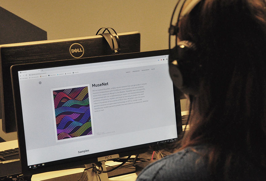 ArsElectronica's tweet photo. #MuseNet is a #DeepNeural Network that can create four-minute musical compositions with ten different instruments and can combine styles from Country to Mozart to the Beatles. Time to get creative with our #howto guide: https://t.co/YkjeBvIfzn @OpenAI #blog #MusicMonday https://t.co/CW64WCgQub