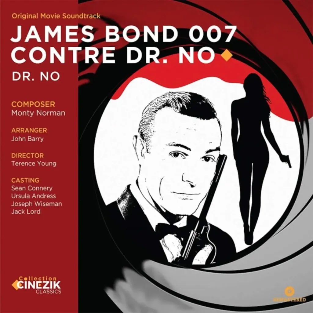 New to Australian record stores, the #DrNo soundtrack is now available as a two-disc vinyl by <a href="/Cinezik/">Cinezik</a> and @Wagram_Music.   
🎧 Learn More: wp.me/pbs8To-11E

#JamesBond | #BondJamesBond | #BondMusic | #SeanConnery | #Vinyl | #VinylCollection | #JBAus