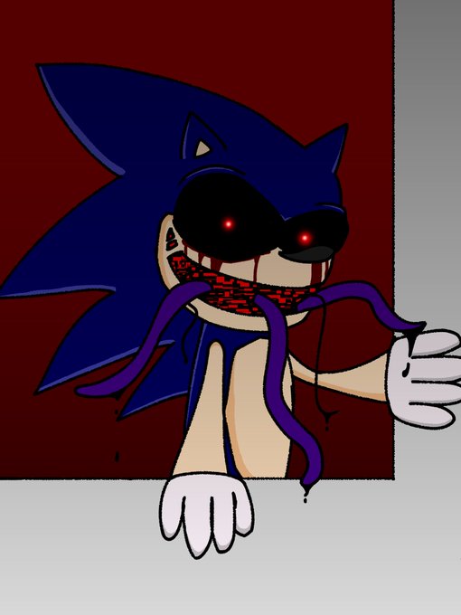 Bøbert Ramirez on X: No idea if this makes sense lore-wise, but here's my  take on super Sonic.exe. First time trying out a close to FnF style and I  had a lot