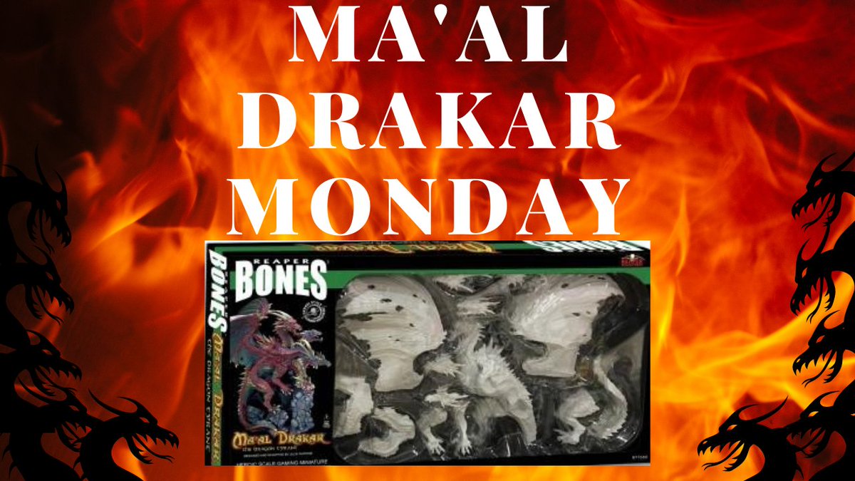 MightyLGames's tweet photo. Join us live on Twitch at 8pm tonight (UK time) for Ma'al Drakar Monday where Mr MLG paints the epic five headed dragon in a Tiamat style. https://t.co/Ht1dkOzVJr
#TwitchStreamer #Tiamat #PainitngMiniatures #Miniatures #MLGcommunity @reapermini https://t.co/cu5N9Y9ngX