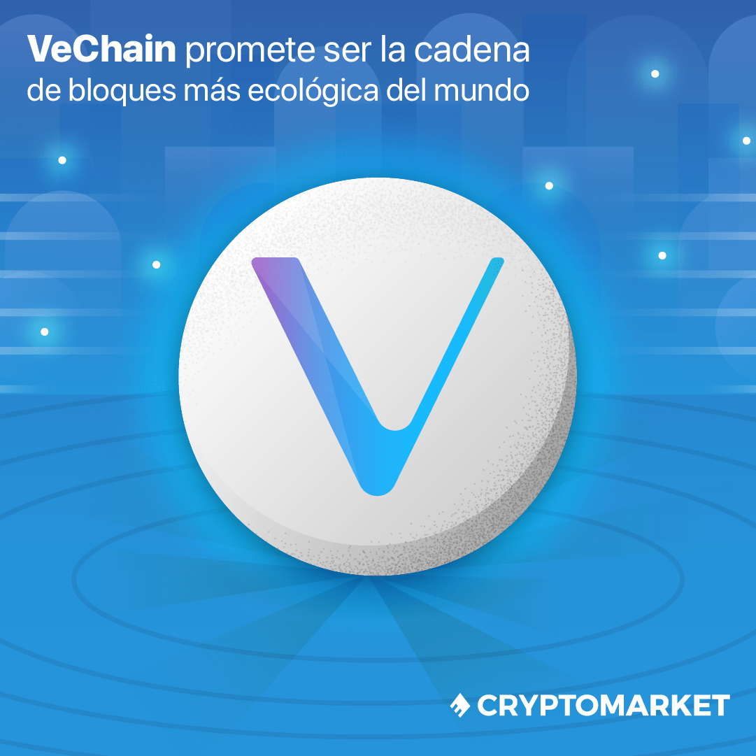 CryptoMKT's tweet photo. La red de seguimiento de la cadena de suministro VeChain (VET) acaba de actualizar su mecanismo de consenso a lo que afirma ser el método "más ecológico del mundo" para verificar las cadenas de bloques. 

Puedes negociar VET en https://t.co/dTmLxbYb3I https://t.co/MMAfwCAodf