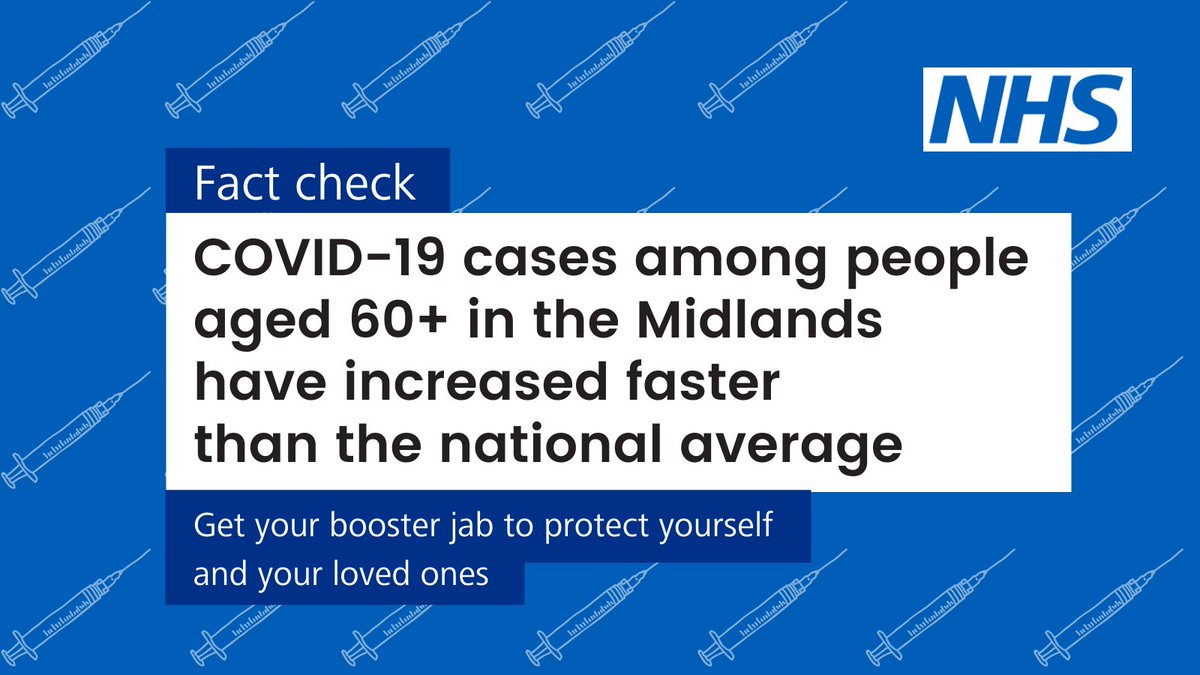 It's vital that you get your COVID-19 booster to stay fully protected against the virus.

Here's what you need to know - and advice on how to get yours: ow.ly/oexT50GQOqz